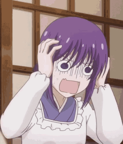 Panic Aochan Cant Study GIF