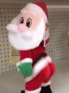 Papai Noel Twerk Santa Claus Twerk GIF
