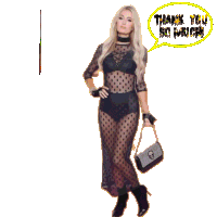 Paris Hilton Thank You Sticker