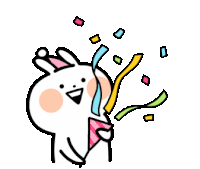 Party Popper Confetti Sticker