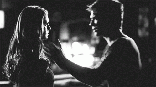 Passionate Couple Damon GIF