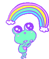 Pastel Rainbow Sticker