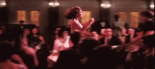 Patrick Swayze Lifting GIF