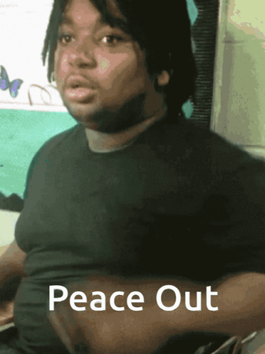 Peace Out Disappearing GIF
