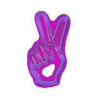 Peace Out Sticker