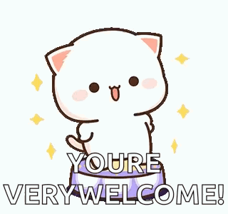 Peach Cat Goma GIF
