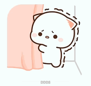 Peach Cat Peach Cat Scared GIF