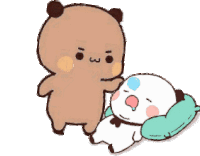 Peach Goma Sticker