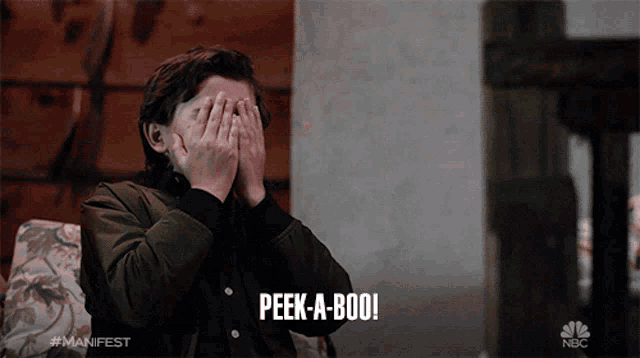 Peekaboo Cal Stone GIF