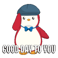 Penguin Pudgy Sticker