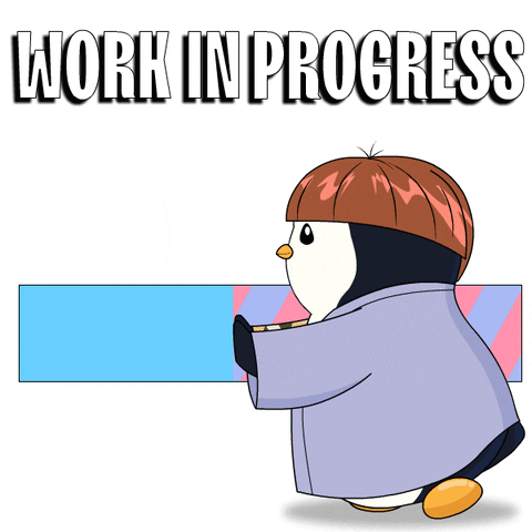 Penguin Self Care GIF