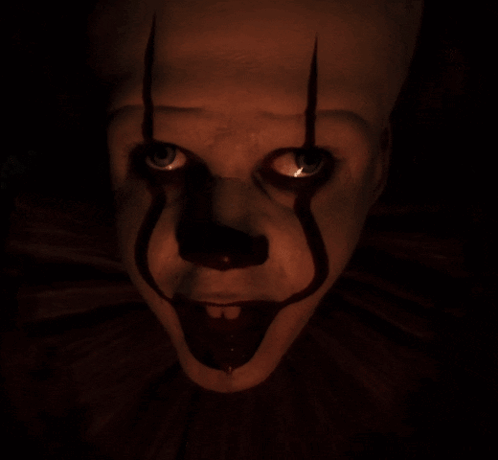 Pennywise Stare GIF