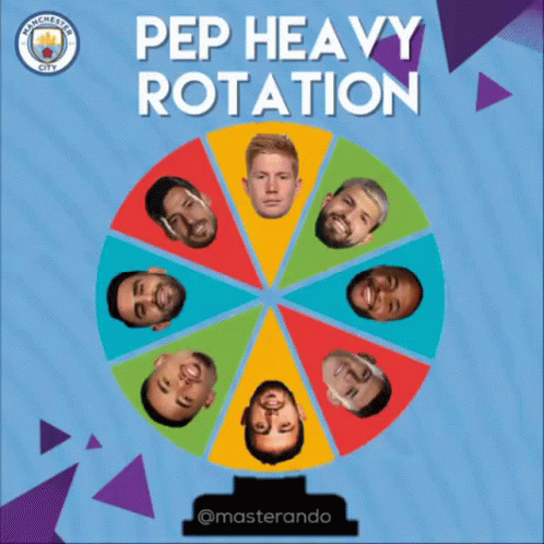 Pep Heavy Rotation Pep Guardiola GIF