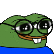 Pepe Nerd Sticker