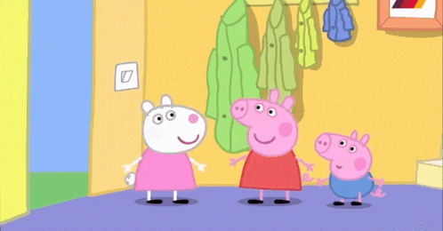 Peppa Pig Beauty And The Beast GIF