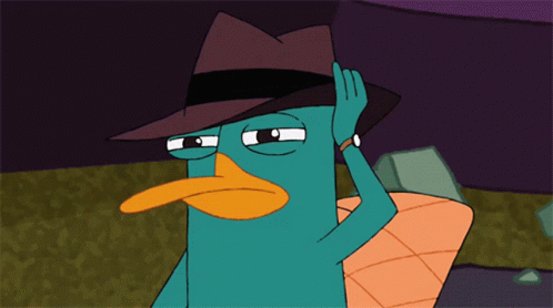 Perry The Platypus Hat GIF