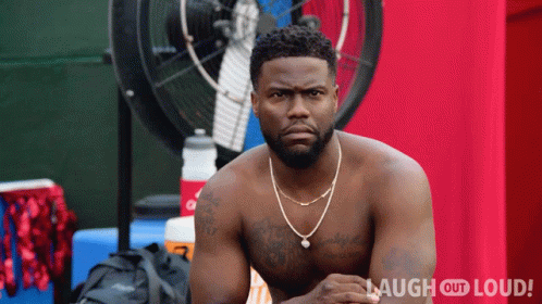 Pfft Kevin Hart GIF