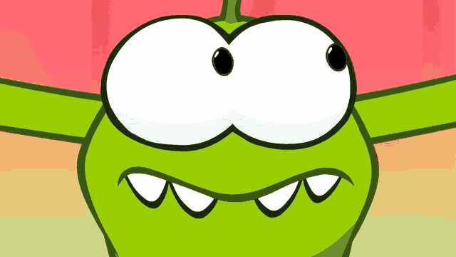 Phew Om Nom GIF
