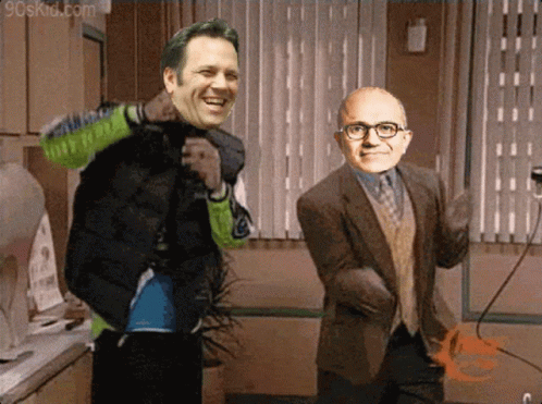 Phil Spencer Happy Jig GIF
