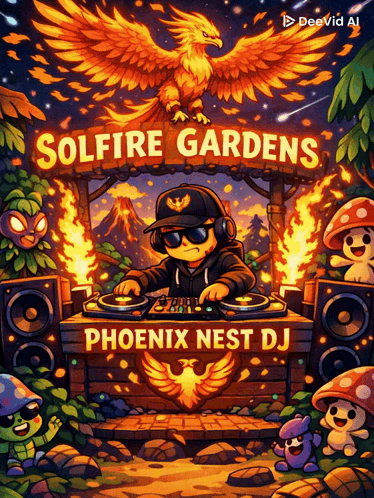 Phoenix Solfire-gardens GIF