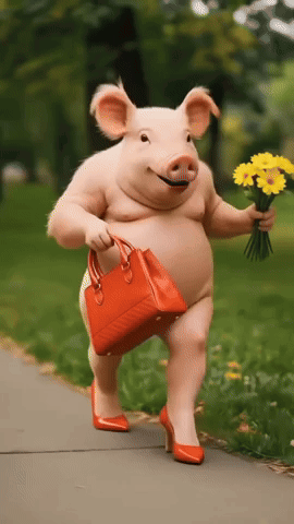 Piggie Piggy GIF
