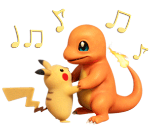 Pikachu & Charmander Deliciousdaywithpokemon GIF