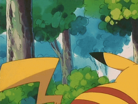 Pikachu Piece Sign GIF