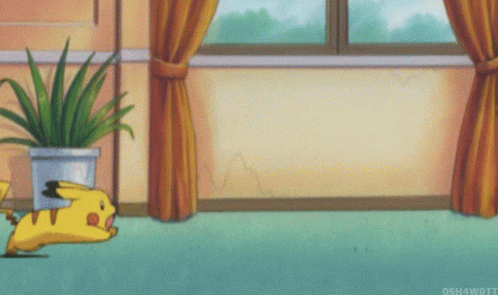 Pikachu Skitty GIF