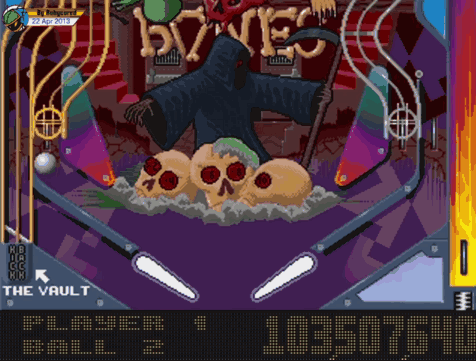 Pinball Olof Gustafsson GIF