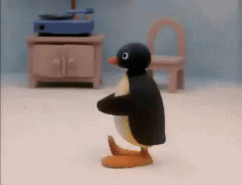 Pingu Dance GIF