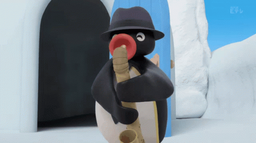 Pingu Jazz GIF