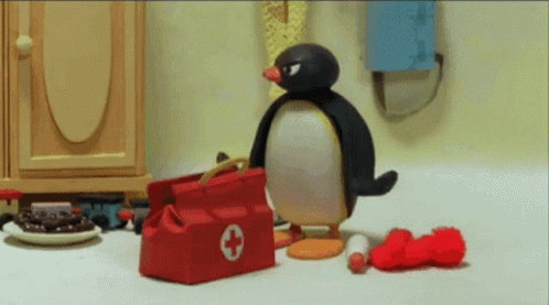 Pingu Sick GIF