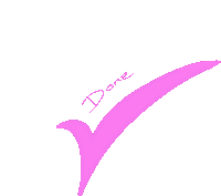 Pink Blue Sticker