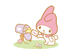 Pink Kawaii Sticker