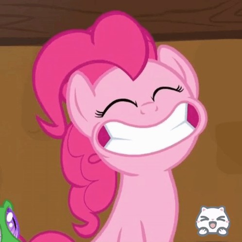 Pinkie Pie Smile GIF
