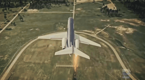 Plane Crash GIF