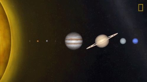 Planets Of The Solar System Planets Of The Universe GIF
