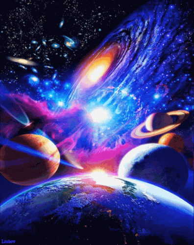 Planets Universe GIF