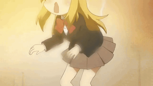 Plastic Nee-san Tired GIF