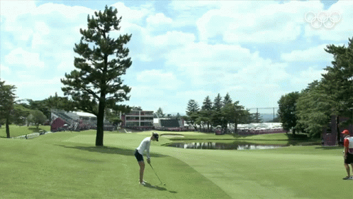 Playing Golf Nelly Korda GIF