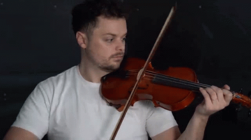 Playing Violin Rob Landes GIF