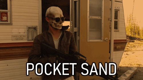 Pocket Sand Skeleton GIF