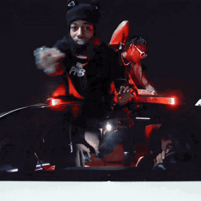 Pointing Pnb Rock GIF