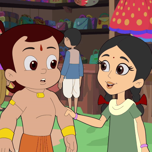 Pointing Shivani GIF