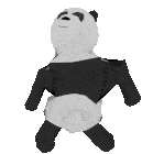 Pooey Panda Sticker