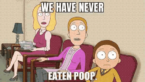 Poop Rick And Morty GIF