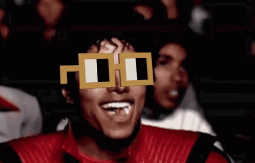 Popcorn Michael GIF