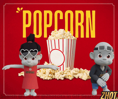 Popcorn Pop Corn GIF
