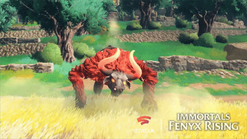 Pounce Minotaur GIF