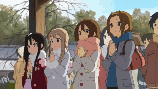 Pray Anime GIF